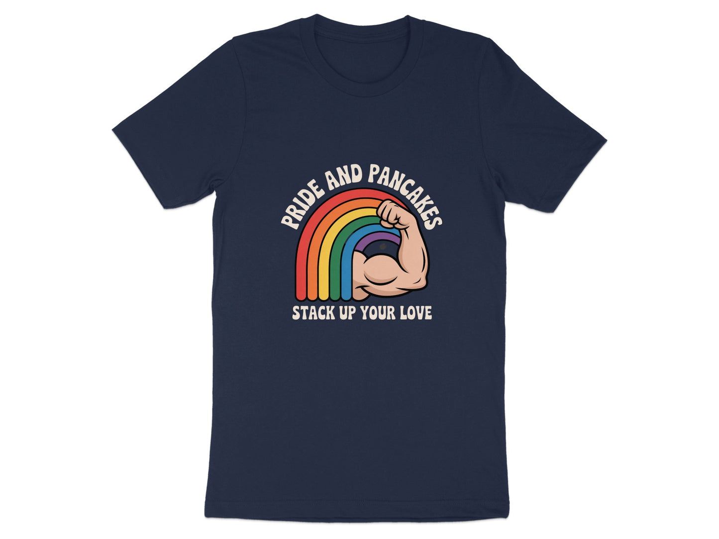 Pride and Pancakes Stack Up Your Love T-shirt product type