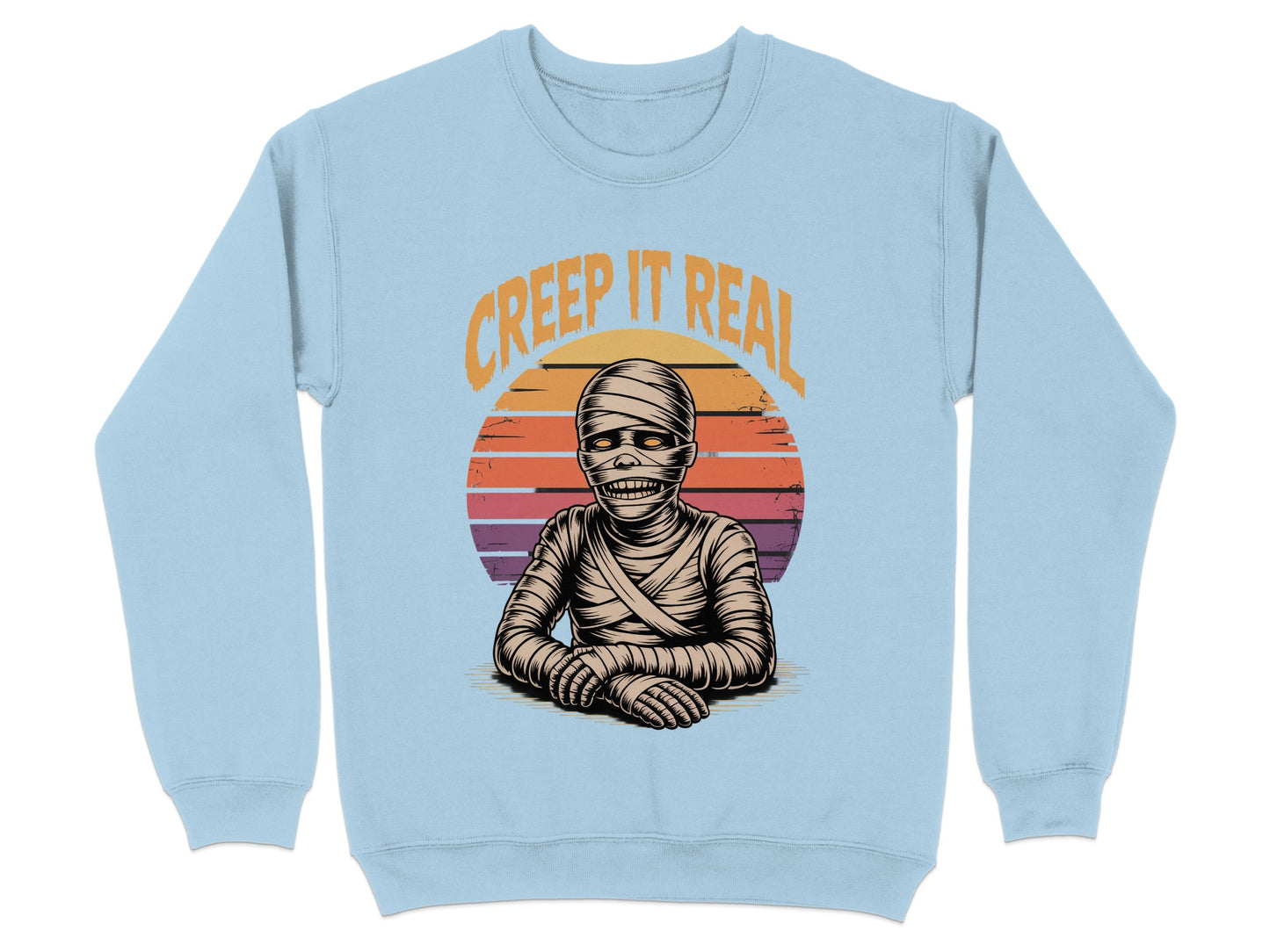 Creep It Real Mummy Design Graphic Sweatshirt product