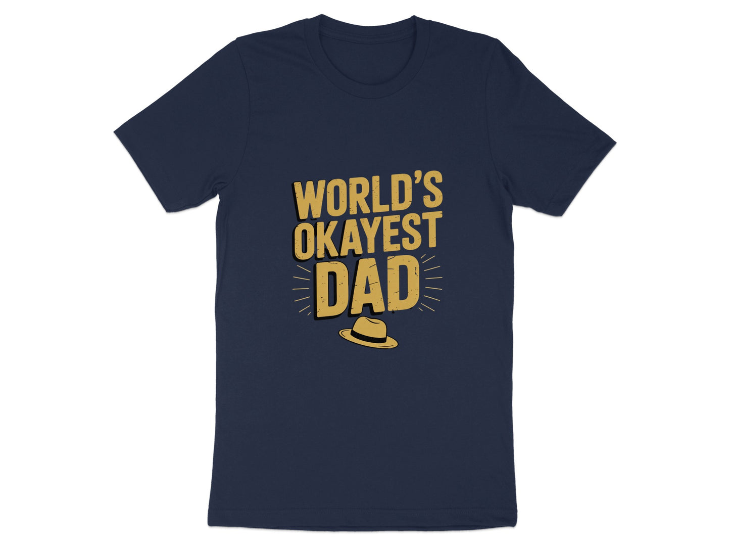 World's Okayest Dad Graphic T-Shirt product type