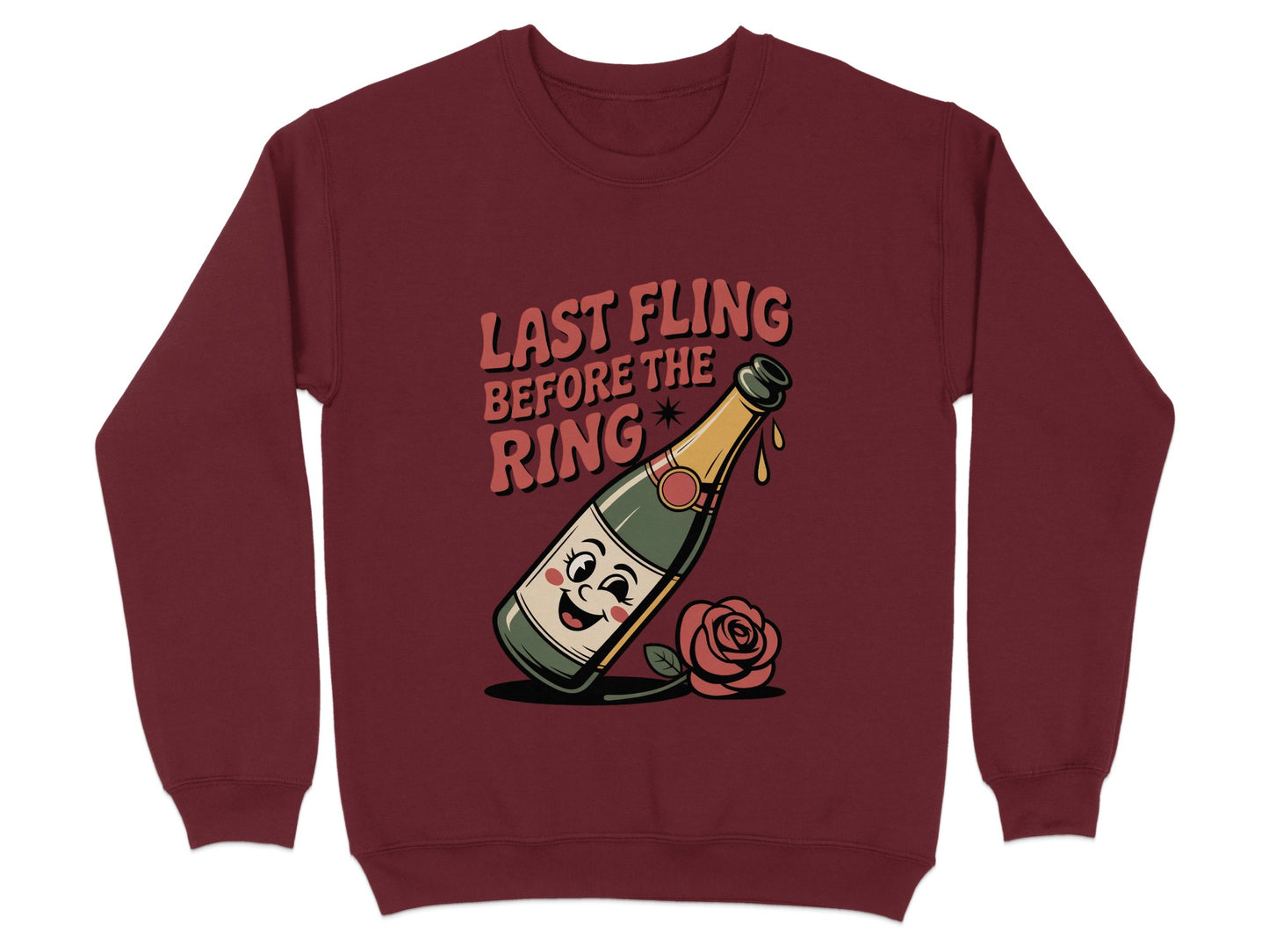 Last Fling Before The Ring Graphic Sweatshirt product