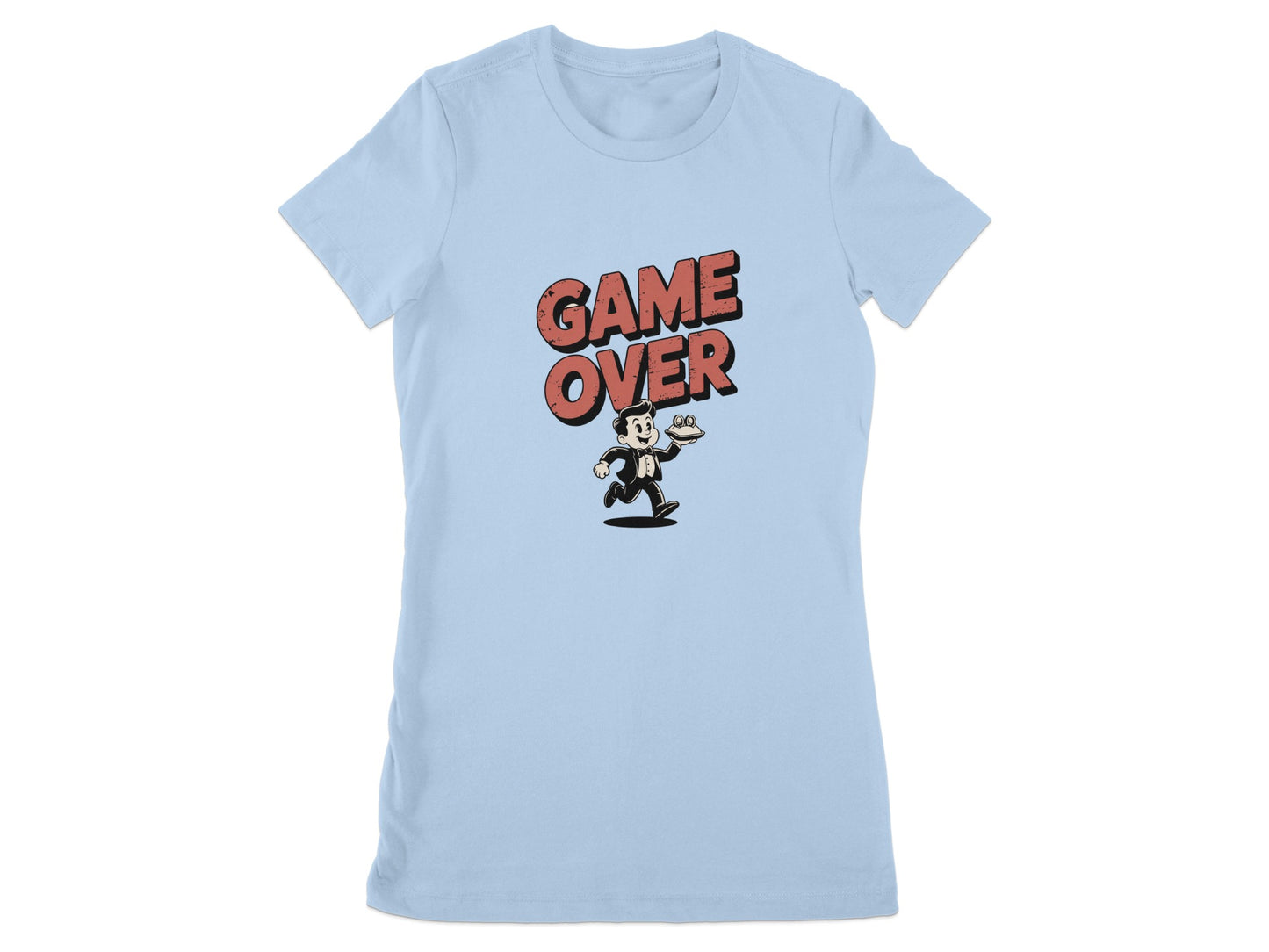Game Over Graphic Tee Fun Casual Top product