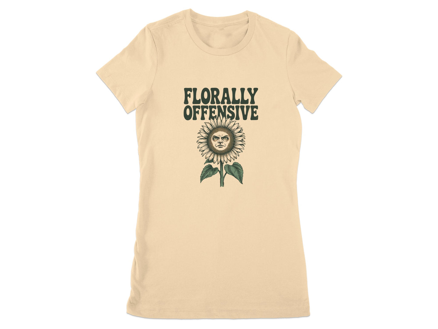 Florally Offensive Sunflower Graphic Tee product type