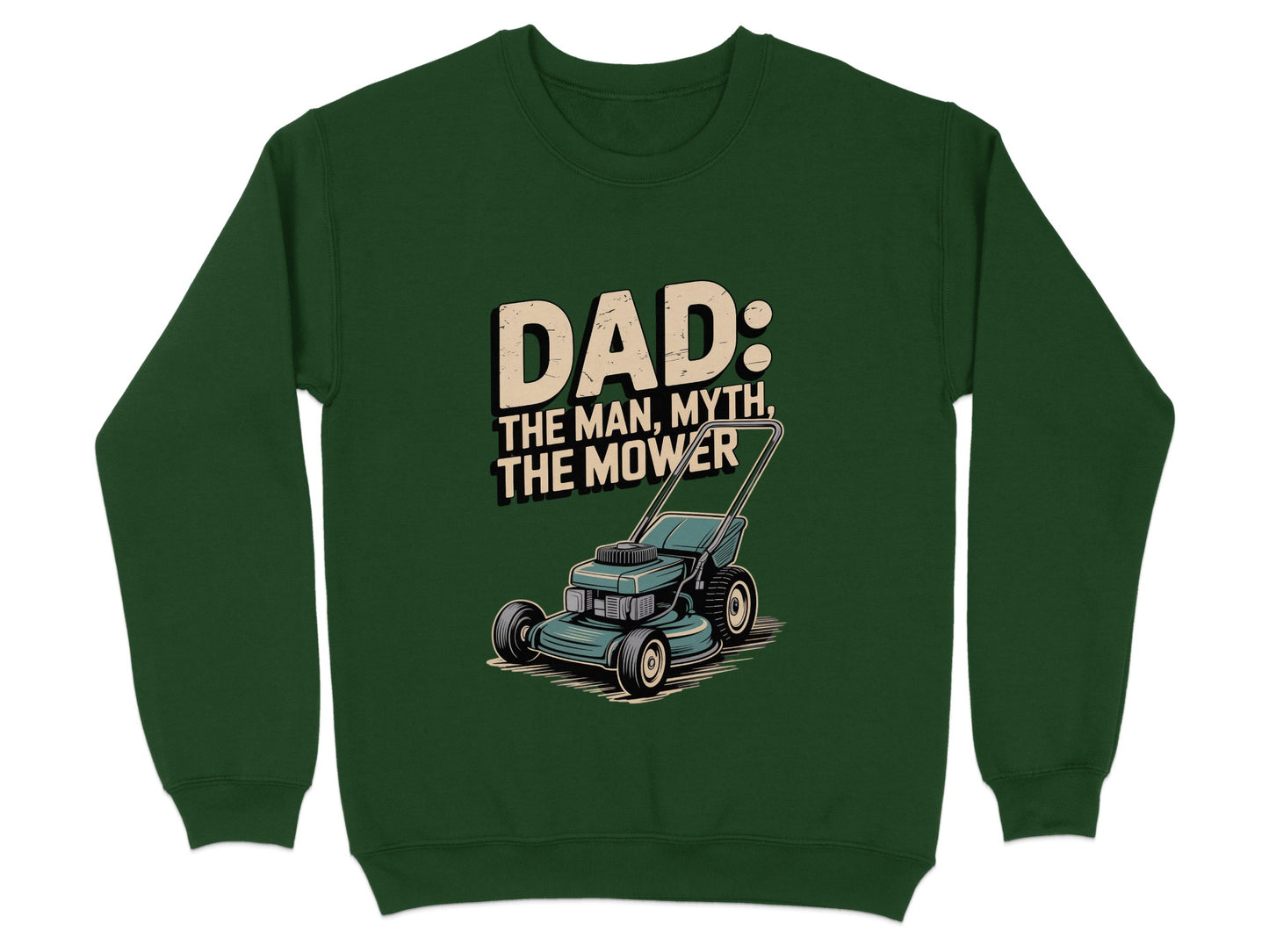 Dad The Man Myth The Mower Graphic Sweatshirt product type