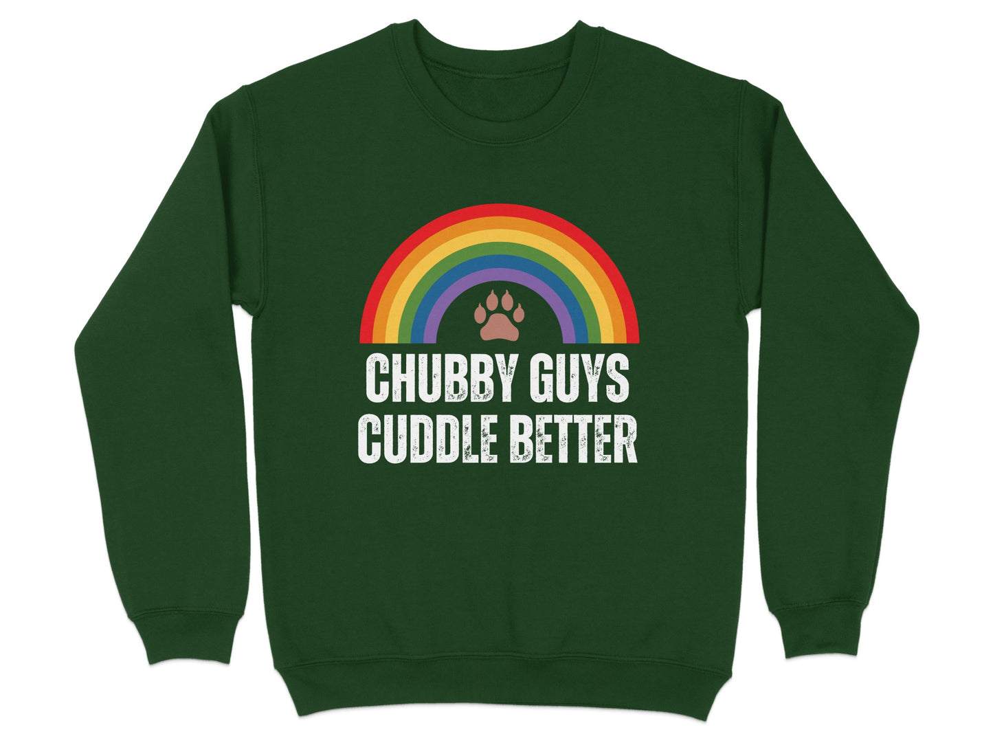 Chubby Guys Cuddle Better Sweatshirt product type