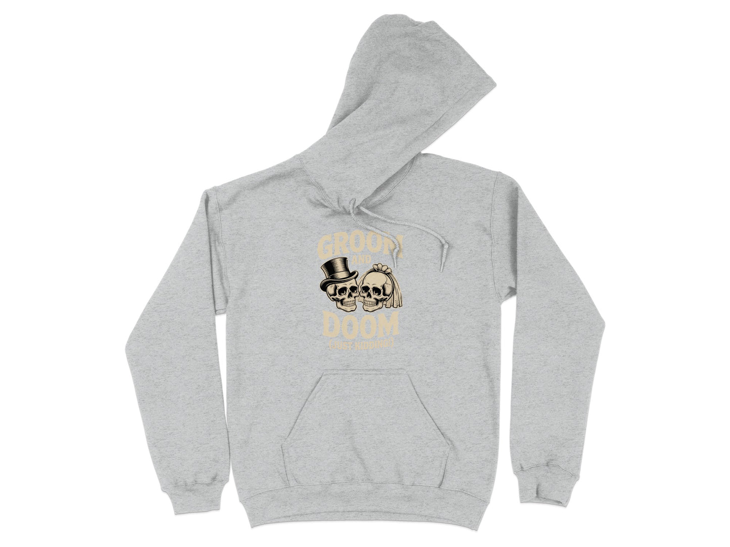Groovy Doom Skull Graphic Hoodie product type