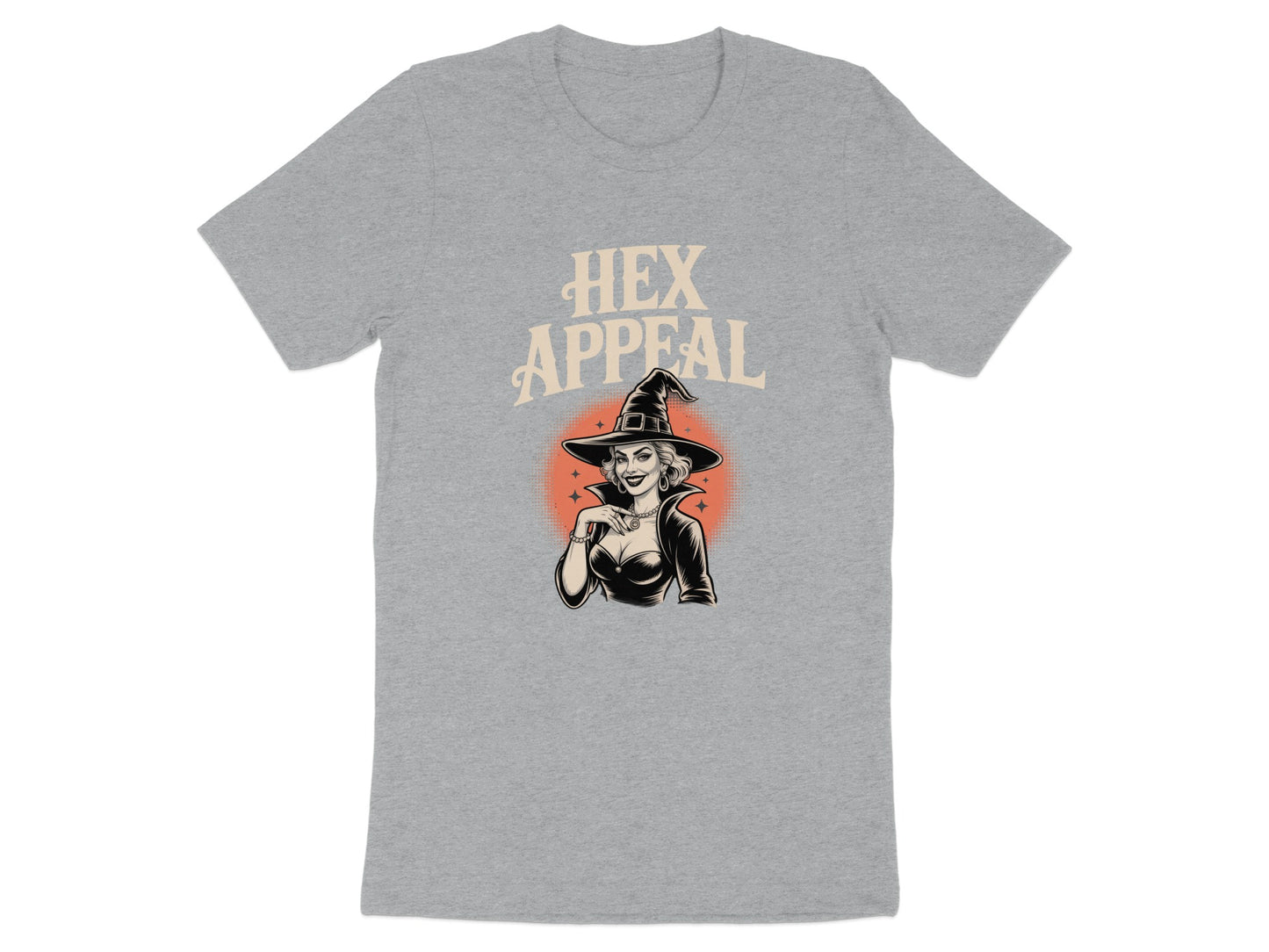 Hex Appeal with Witch Graphic Halloween T-shirt Product