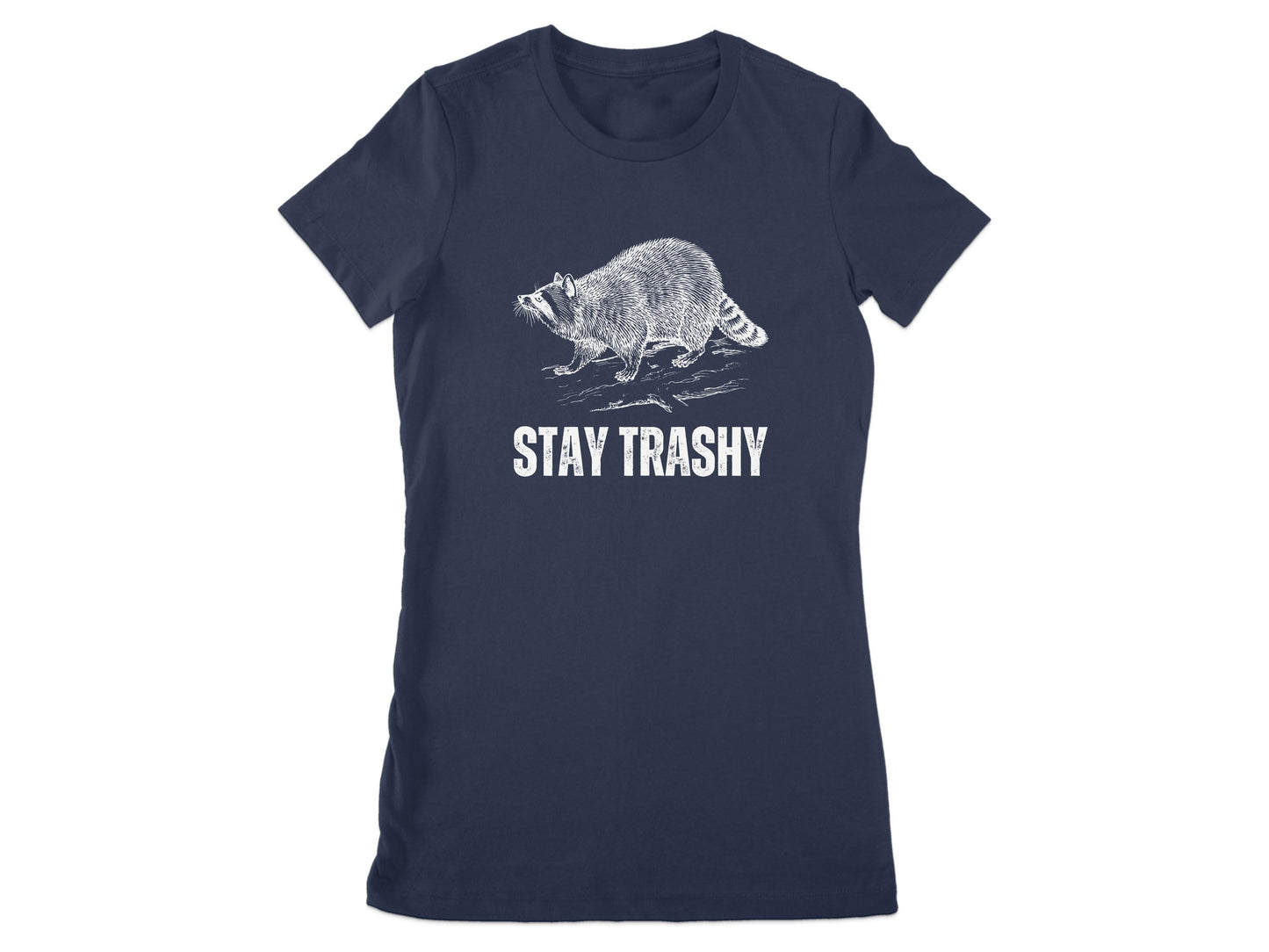 Stay Trashy Raccoon Graphic T-Shirt product
