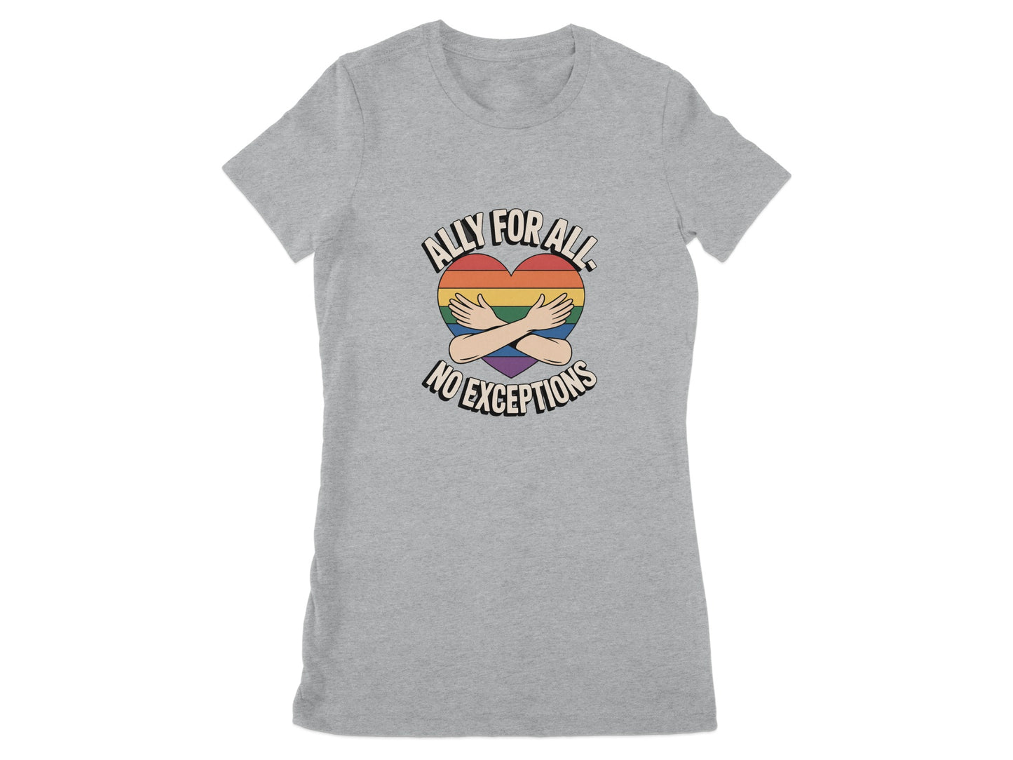 Ally For All No Exceptions T-shirt product