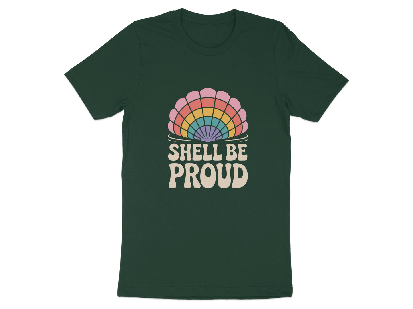 Shell Be Proud Rainbow Graphic T-shirt product type