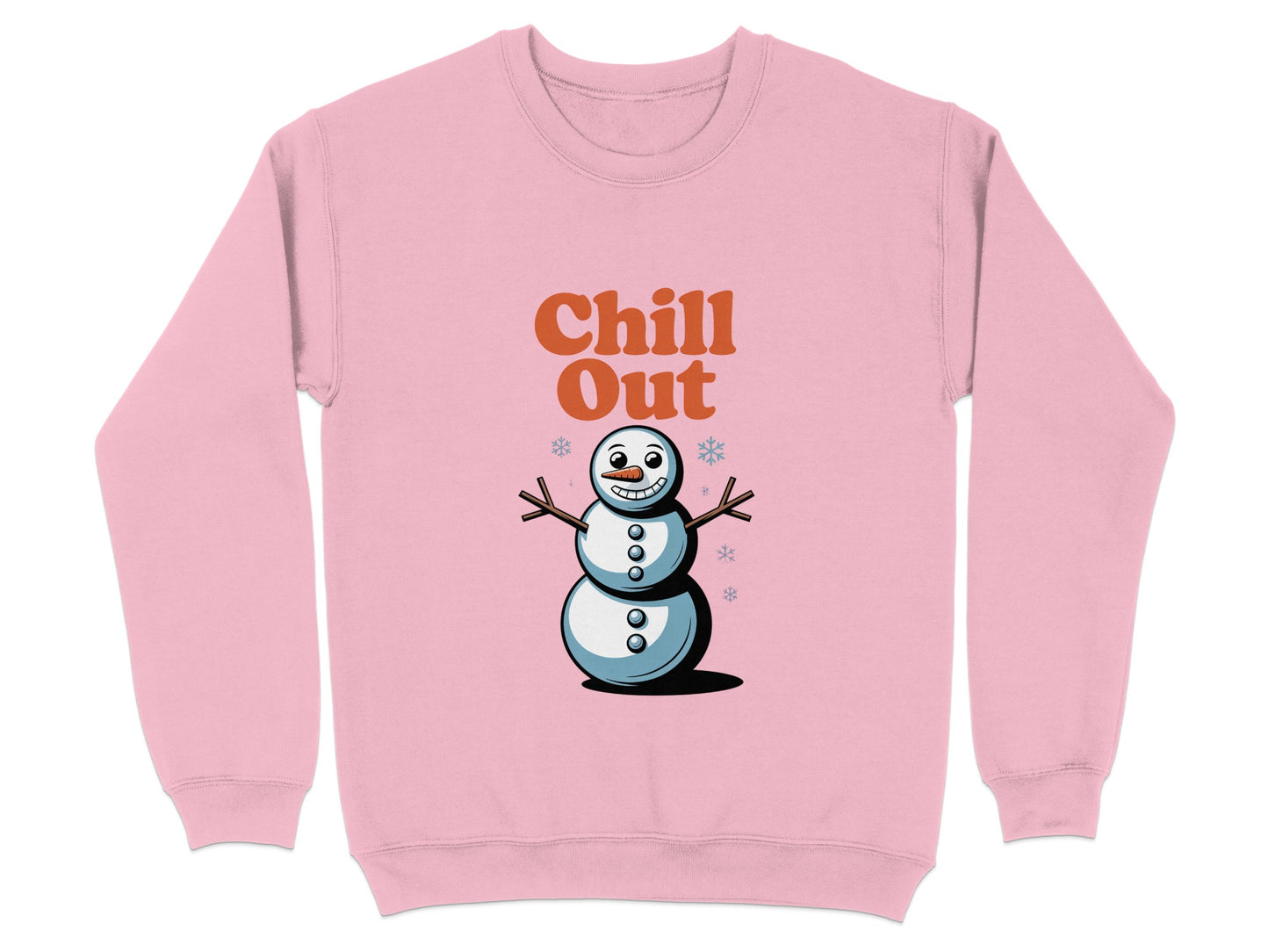 Chill Out Snowman Graphic Sweatshirt product type