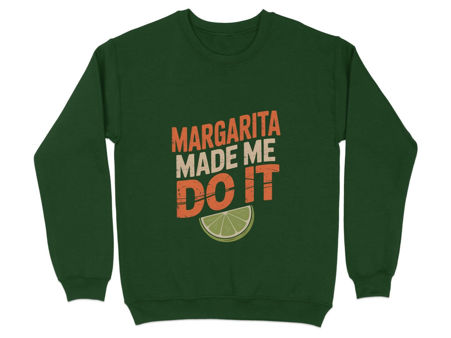 Margarita Made Me Do It Funny Sweater product type
