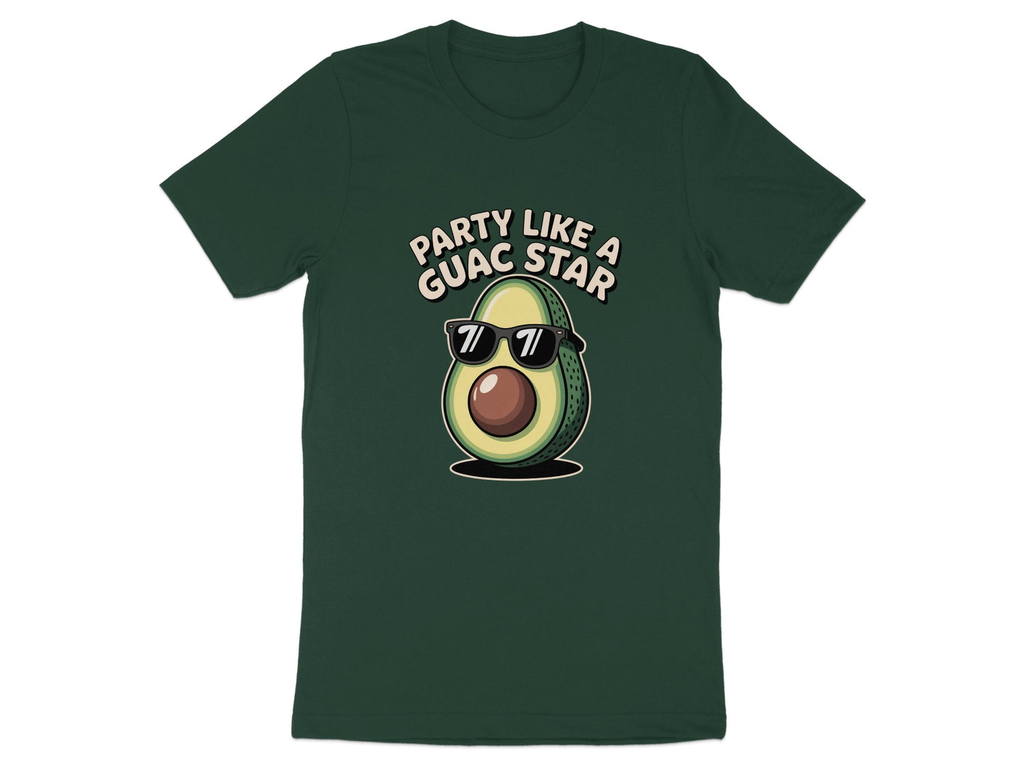 Party Like a Guac Star Graphic T-Shirt product
