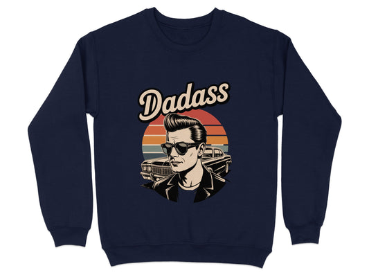 Retro Dadass Graphic Sweatshirt for a Cool Look product