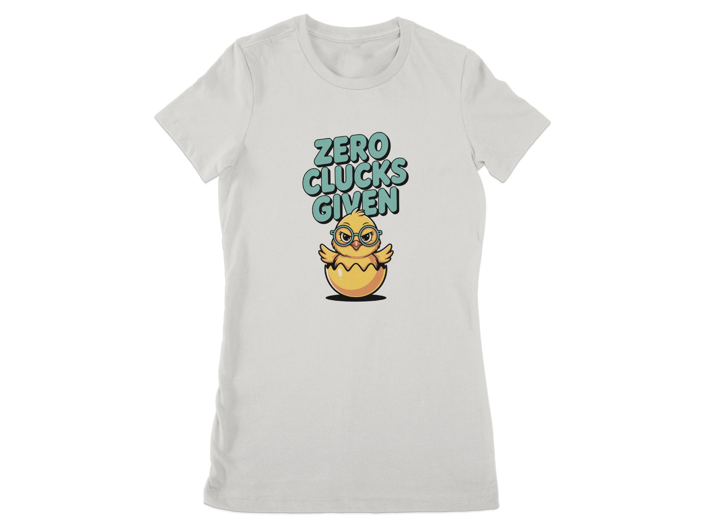 Zero Clucks Given Chick Graphic T-shirt product type