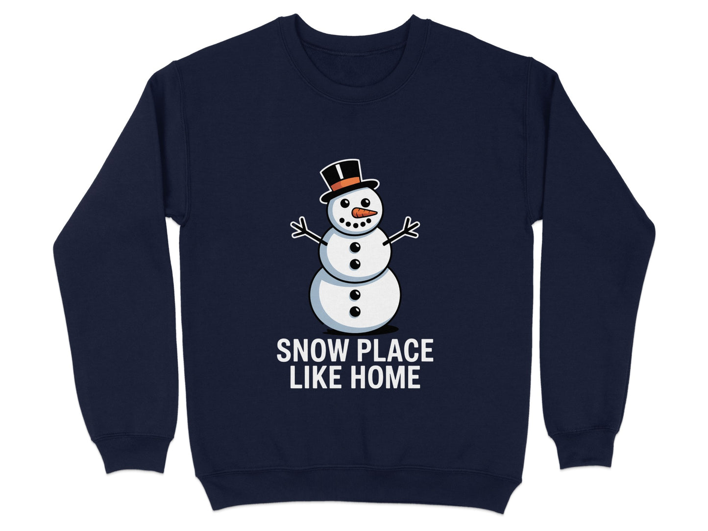Snow Place Like Home with Snowman Graphic product