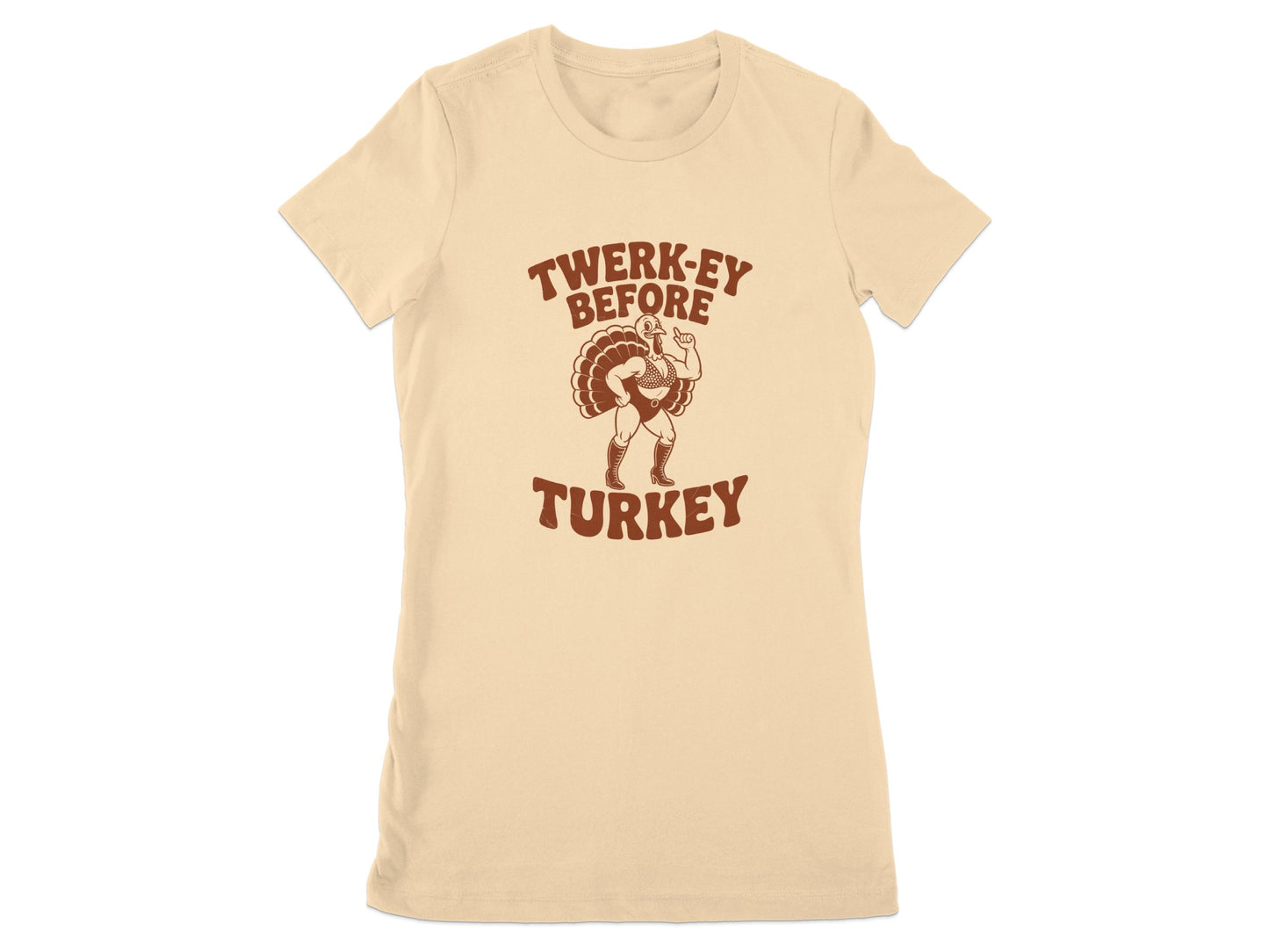 Twerk-Ey Before Turkey Women Funny Graphic Tee product