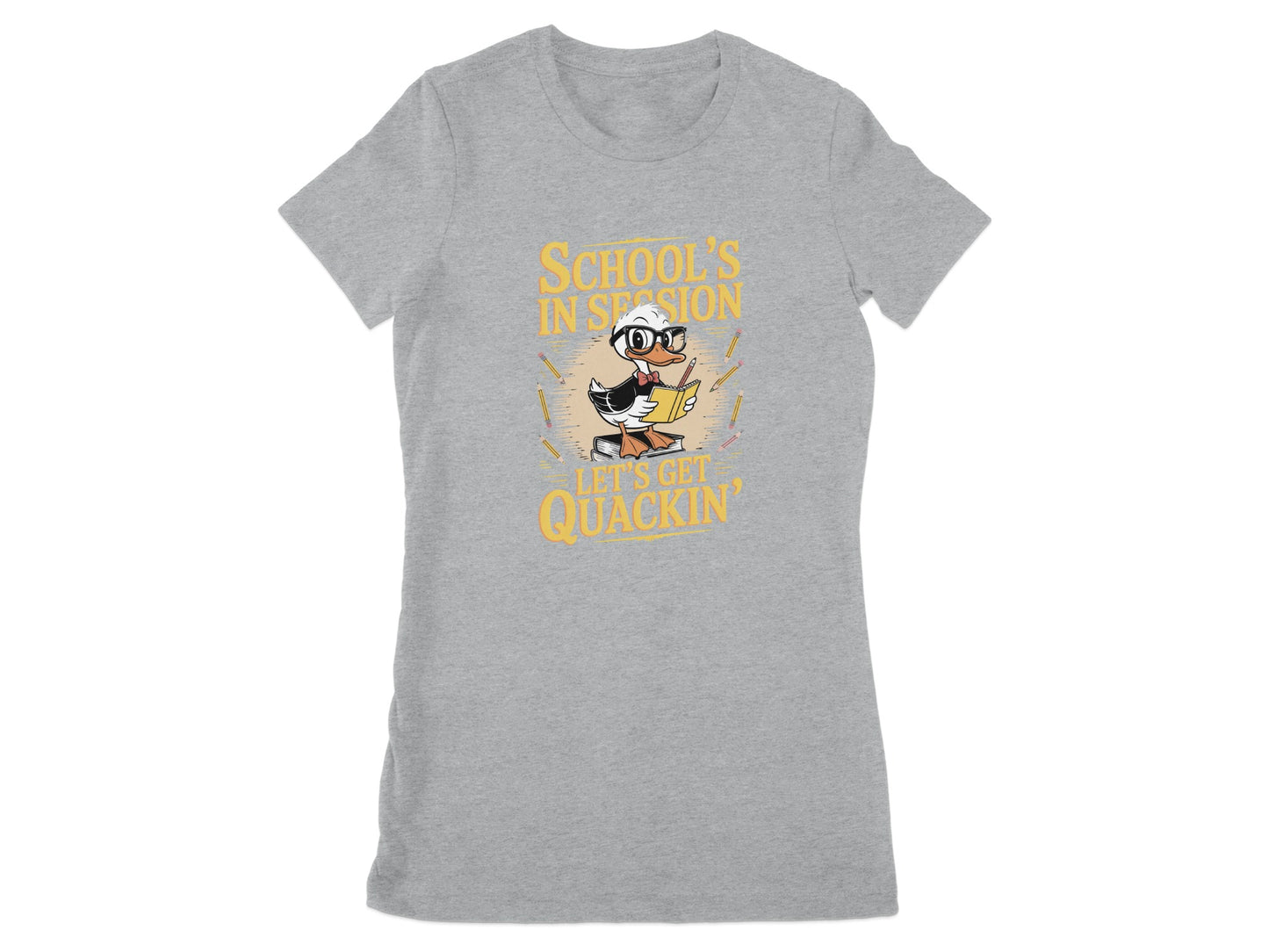School's In Session Let's Get Quackin' T-Shirt product type