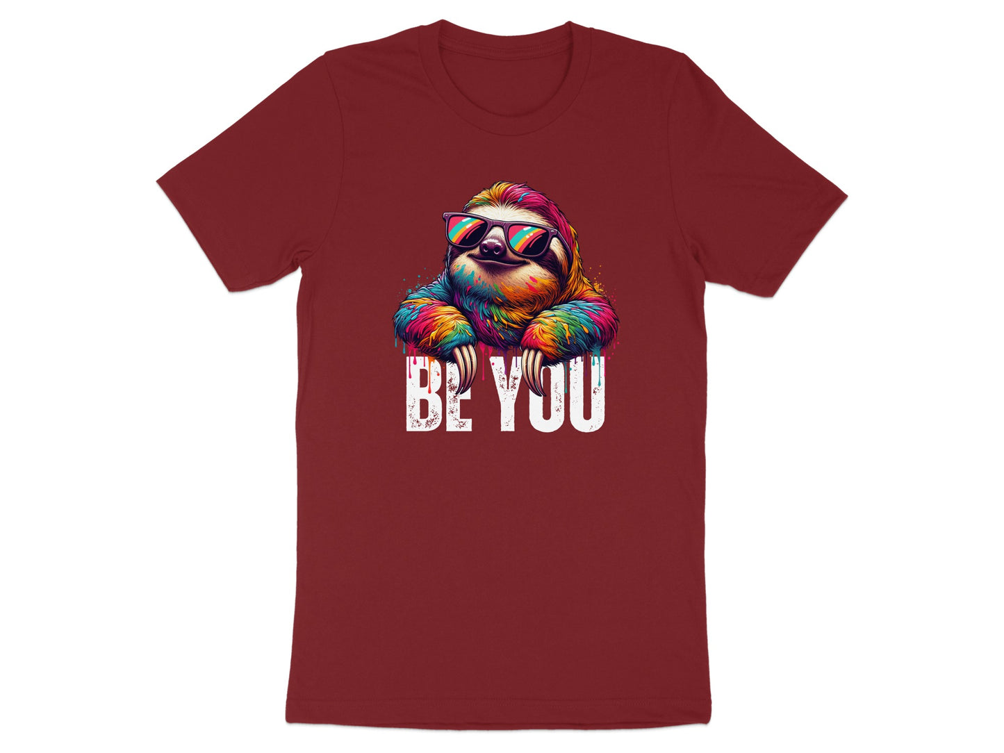 Be You Colorful Sloth Sunglasses T-shirt product type