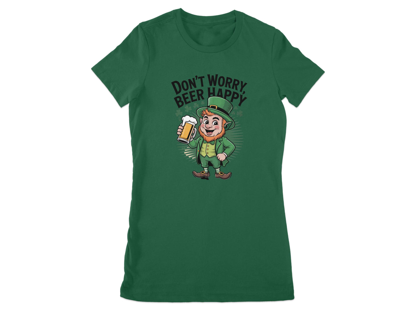 Don't Worry Beer Happy Funny Graphic Tee product