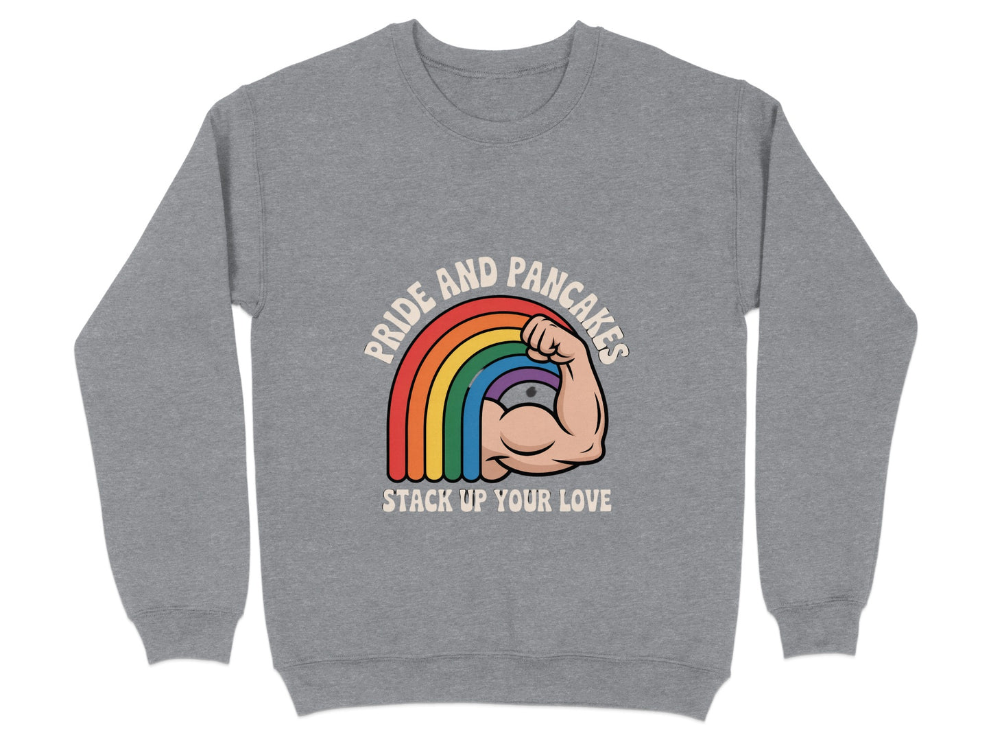 Pride And Pancakes Rainbow Sweatshirt product