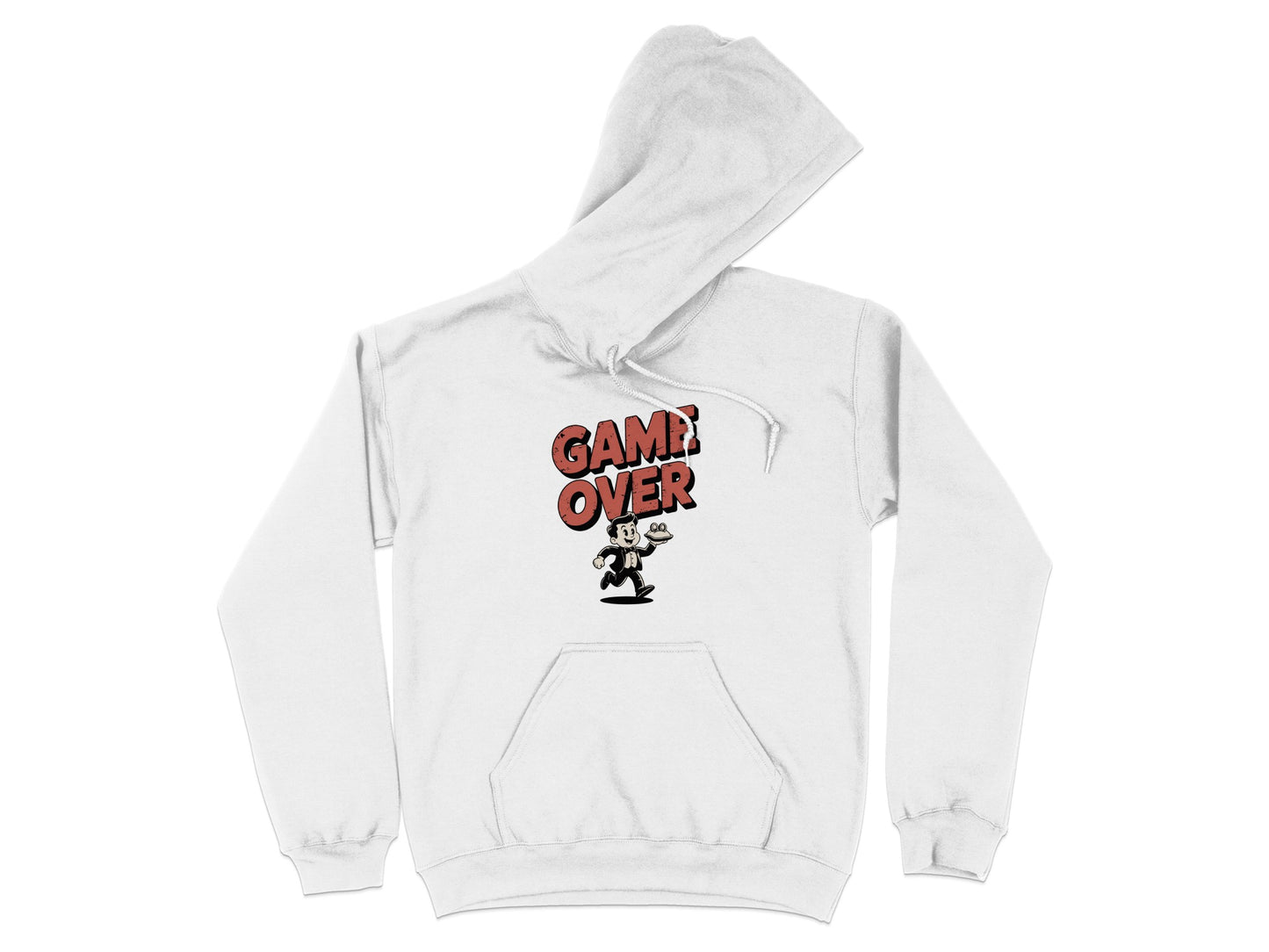 Game Over Graphic Hoodie Sweatshirt Apparel product type