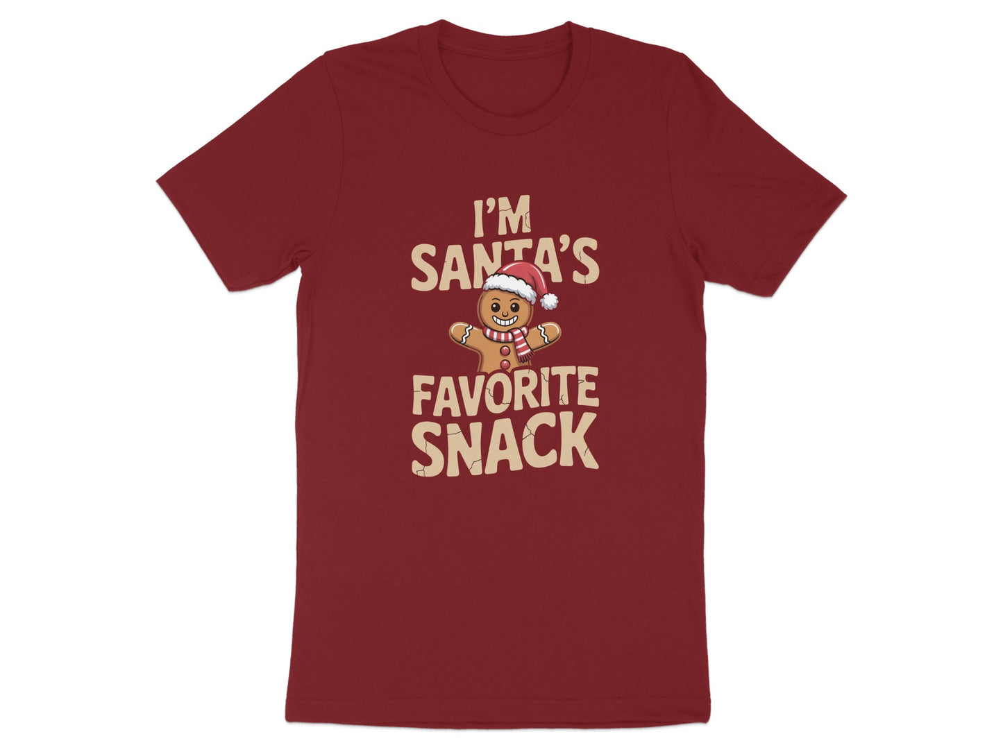 I'm Santa's Favorite Snack Graphic Tee product type