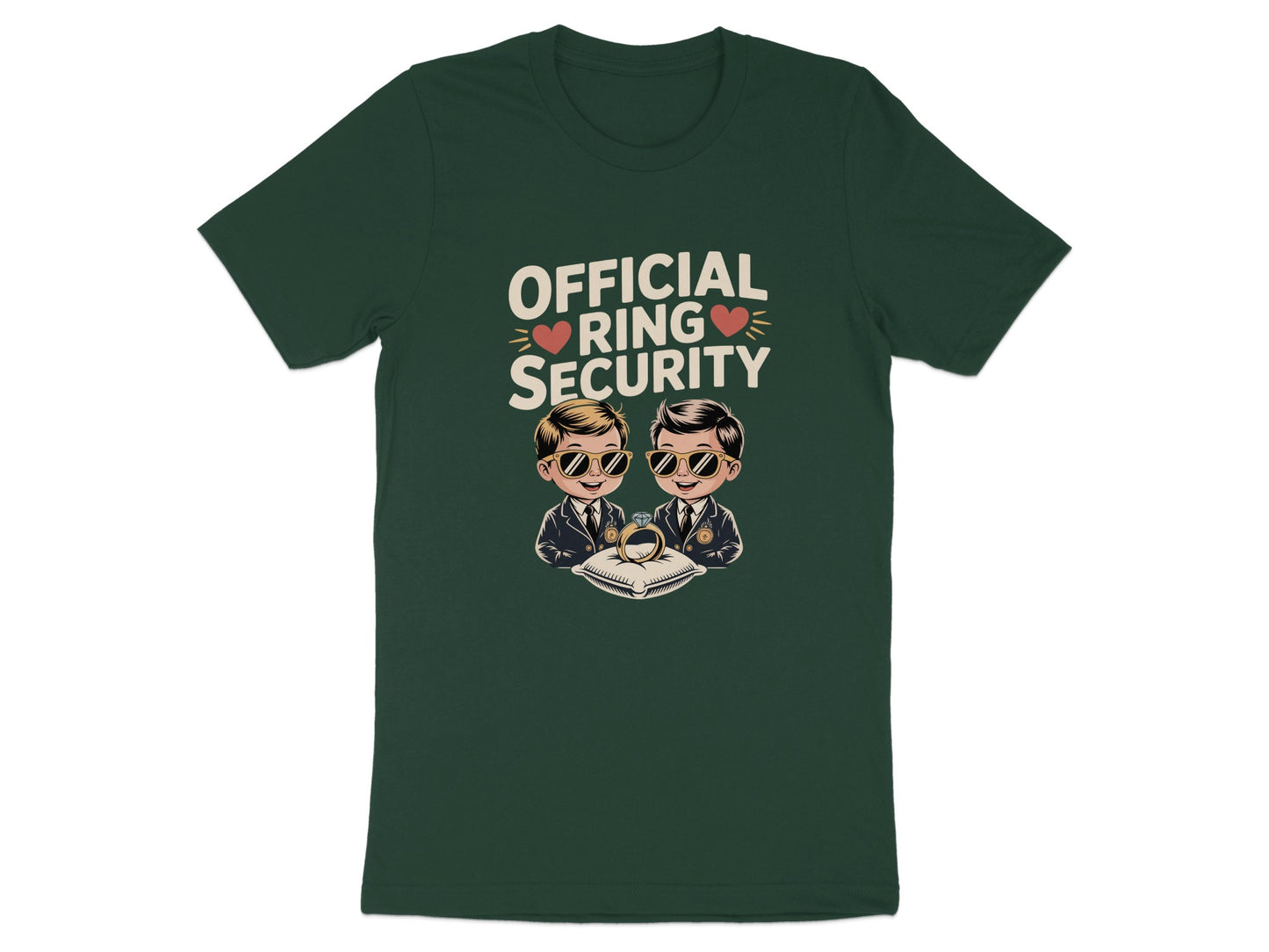Official Ring Security Graphic Tee Shirt Product