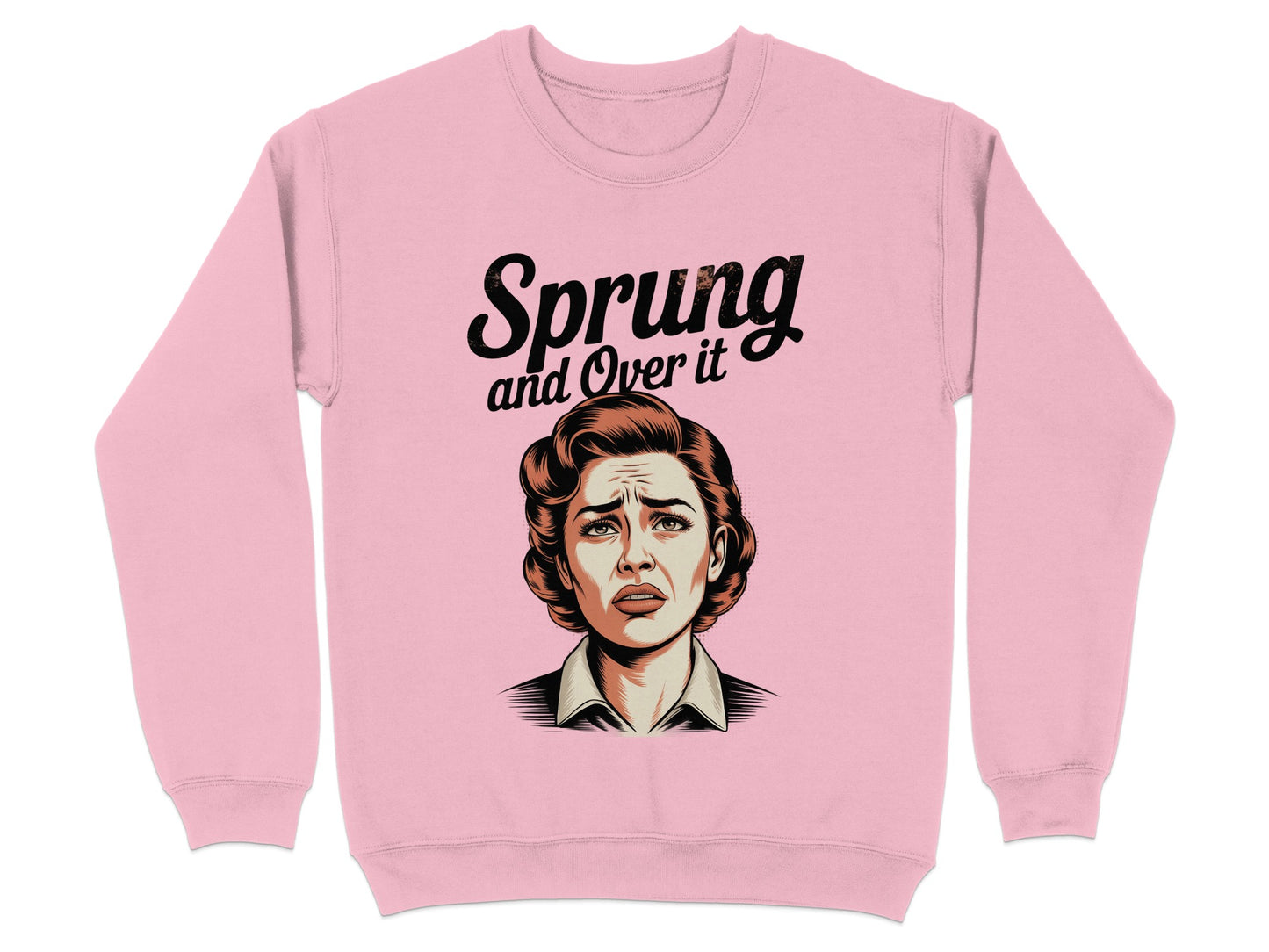 Sprung and Over It Graphic Sweatshirt product type