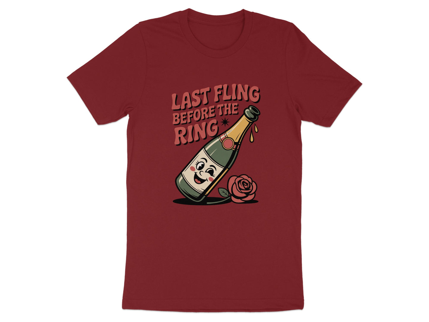 Last Fling Before The Ring Graphic T-Shirt product