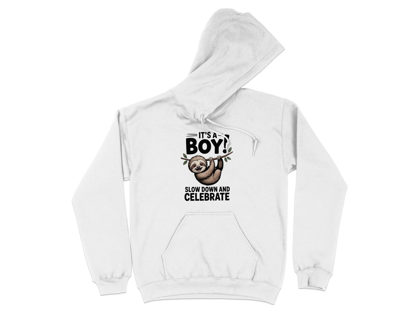 It's a Boy Slow Down and Celebrate Hoodie product