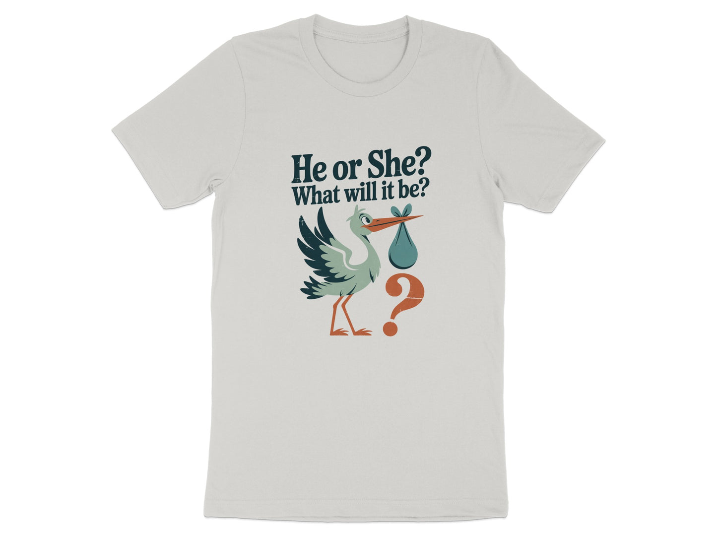 He or She What will it be Graphic T-Shirt product