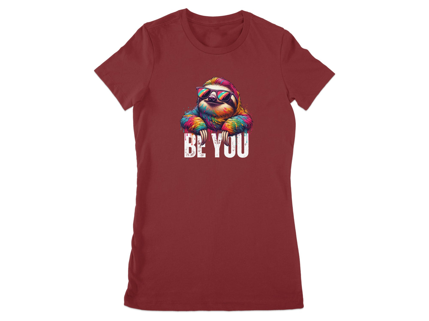 Be You Sloth Graphic T-Shirt Trendy Casual product
