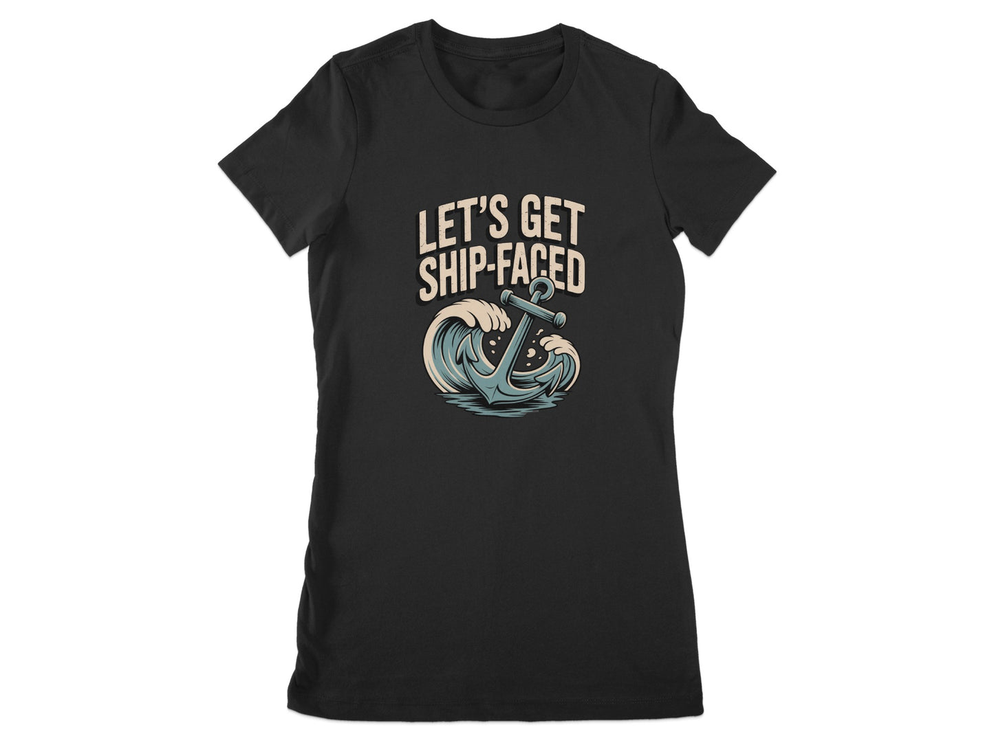 Let's Get Ship-Faced Graphic T-shirt product type
