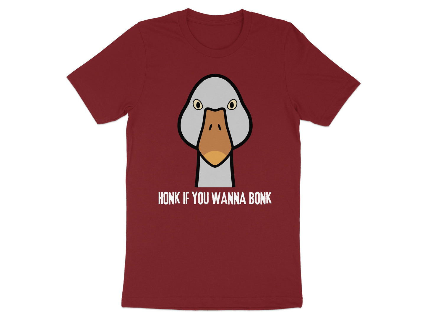 Honk If You Wanna Bonk Funny Duck Graphic T-Shirt product type