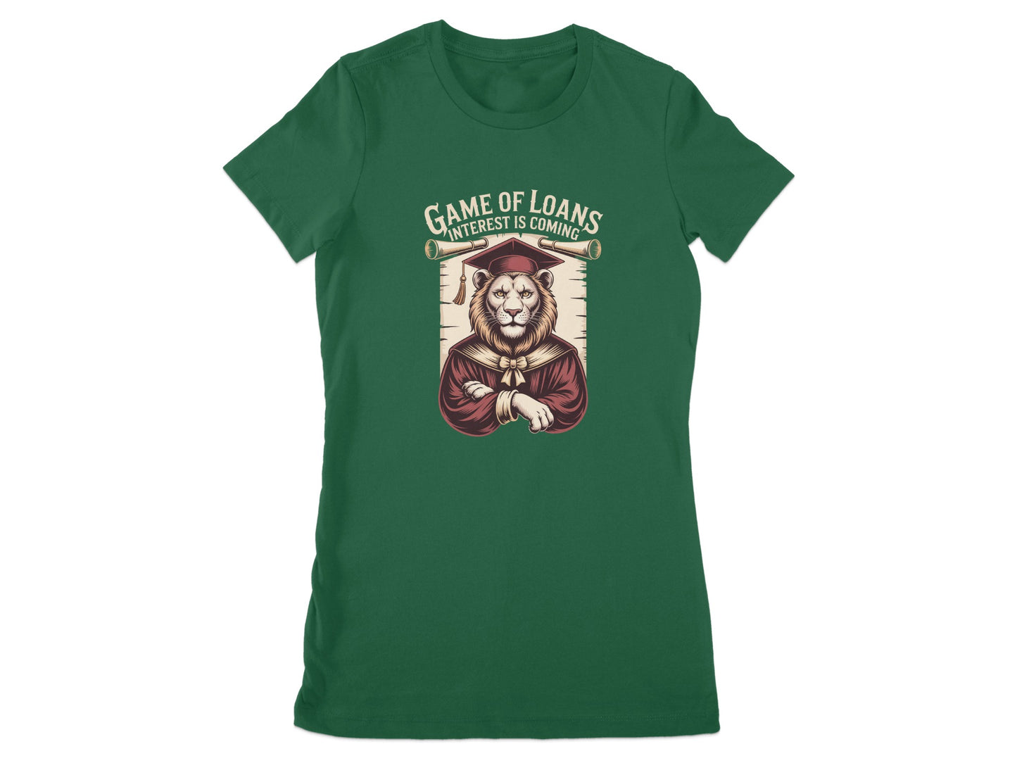 Game of Loans Interest Is Coming Design T-Shirt product type