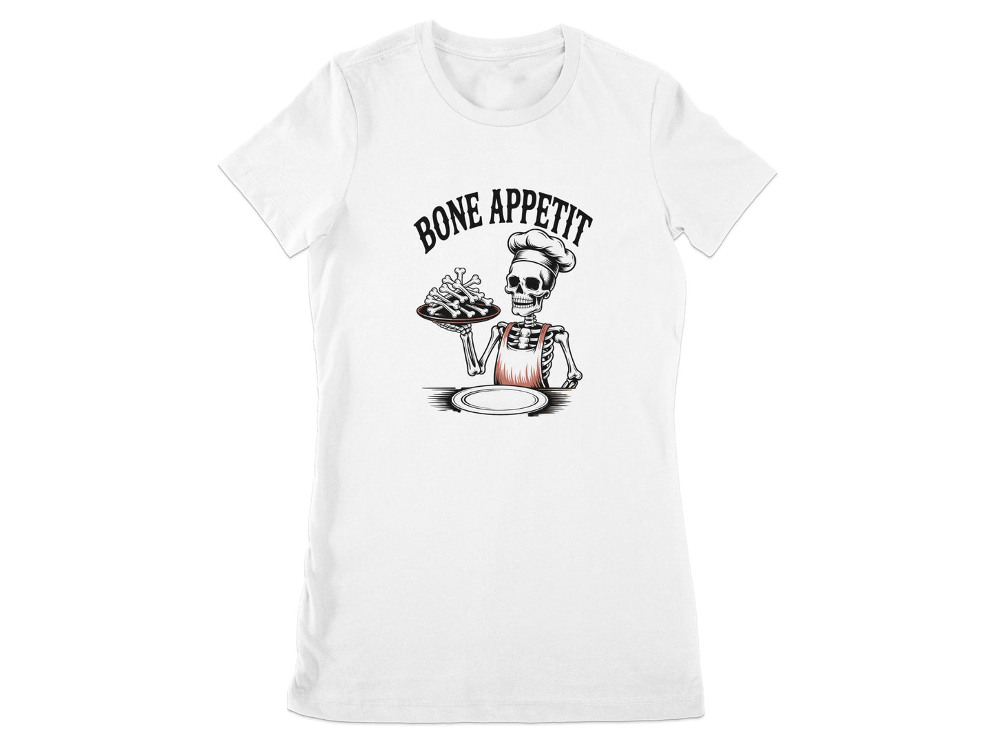 Bone Appetit Chef Skeleton Graphic T-Shirt product