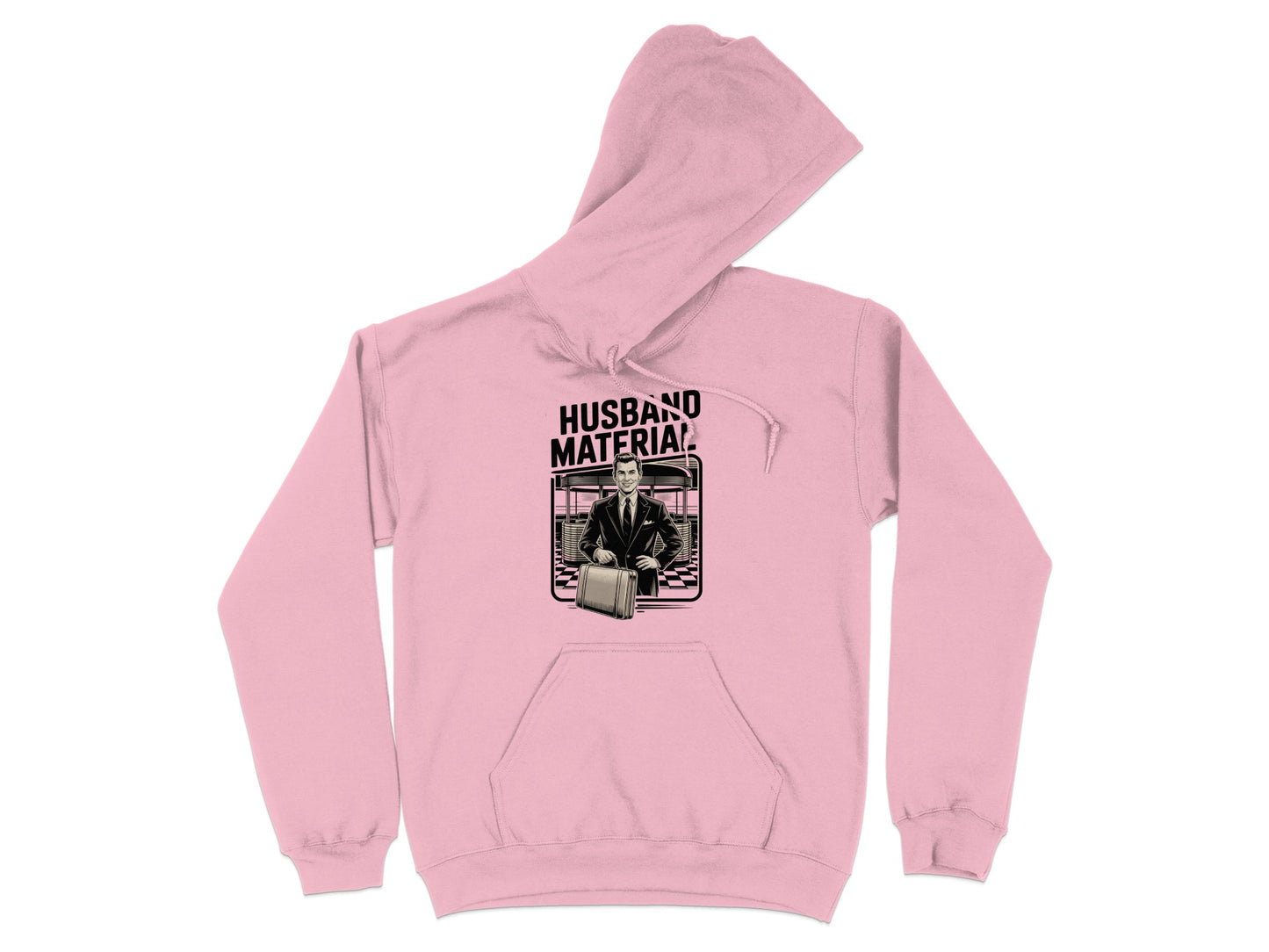 Stylish Husband Material Hoodie for Casual Wear product
