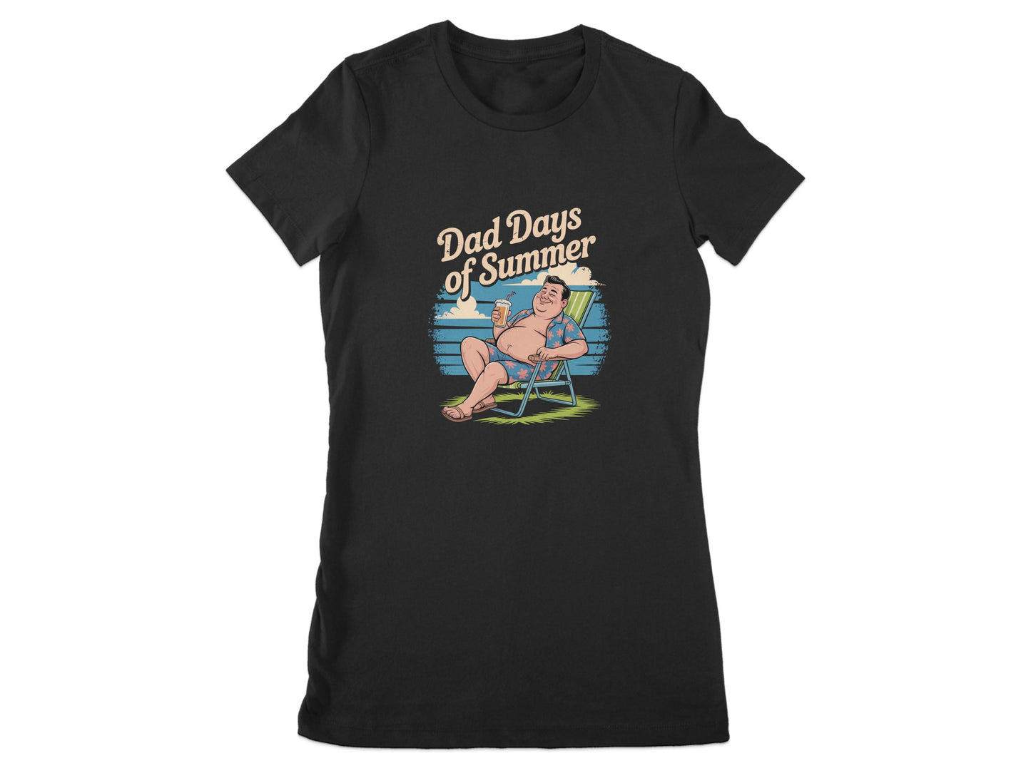 Dad Days of Summer Print Perfect for Casual Wear product type