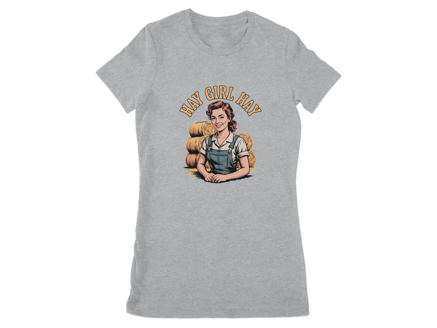 Hay Girl Hay Graphic Design T-shirt product