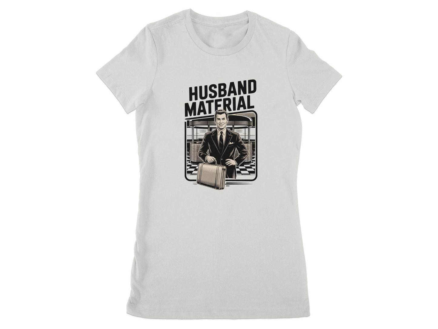 Husband Material Graphic Tee shirt product type