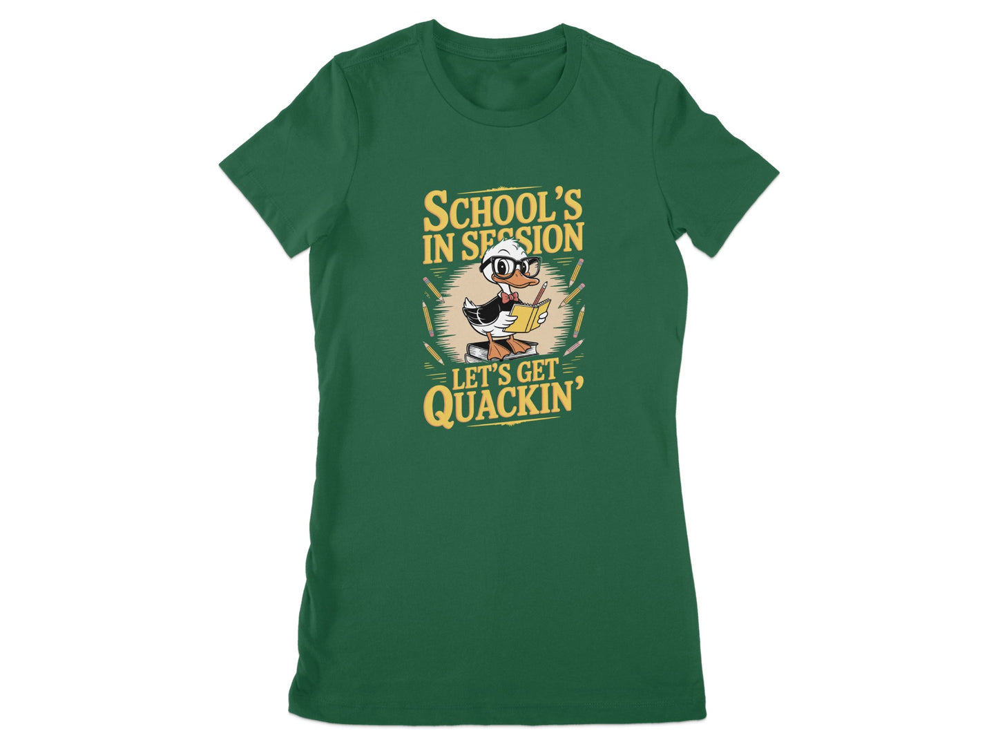 School's In Session Let's Get Quackin' T-Shirt Product