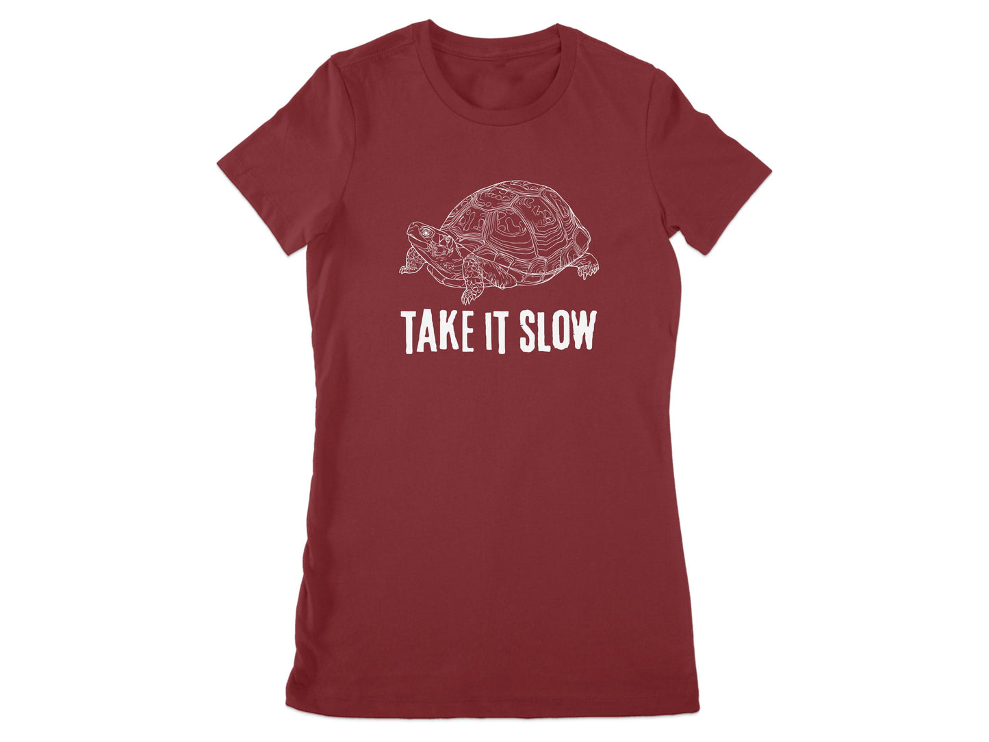 Take It Slow Turtle Graphic Tee Shirt product type