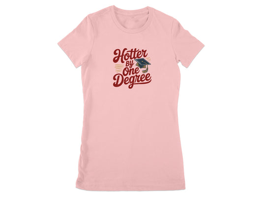 Hotter By One Degree Pink Graphic T-Shirt product