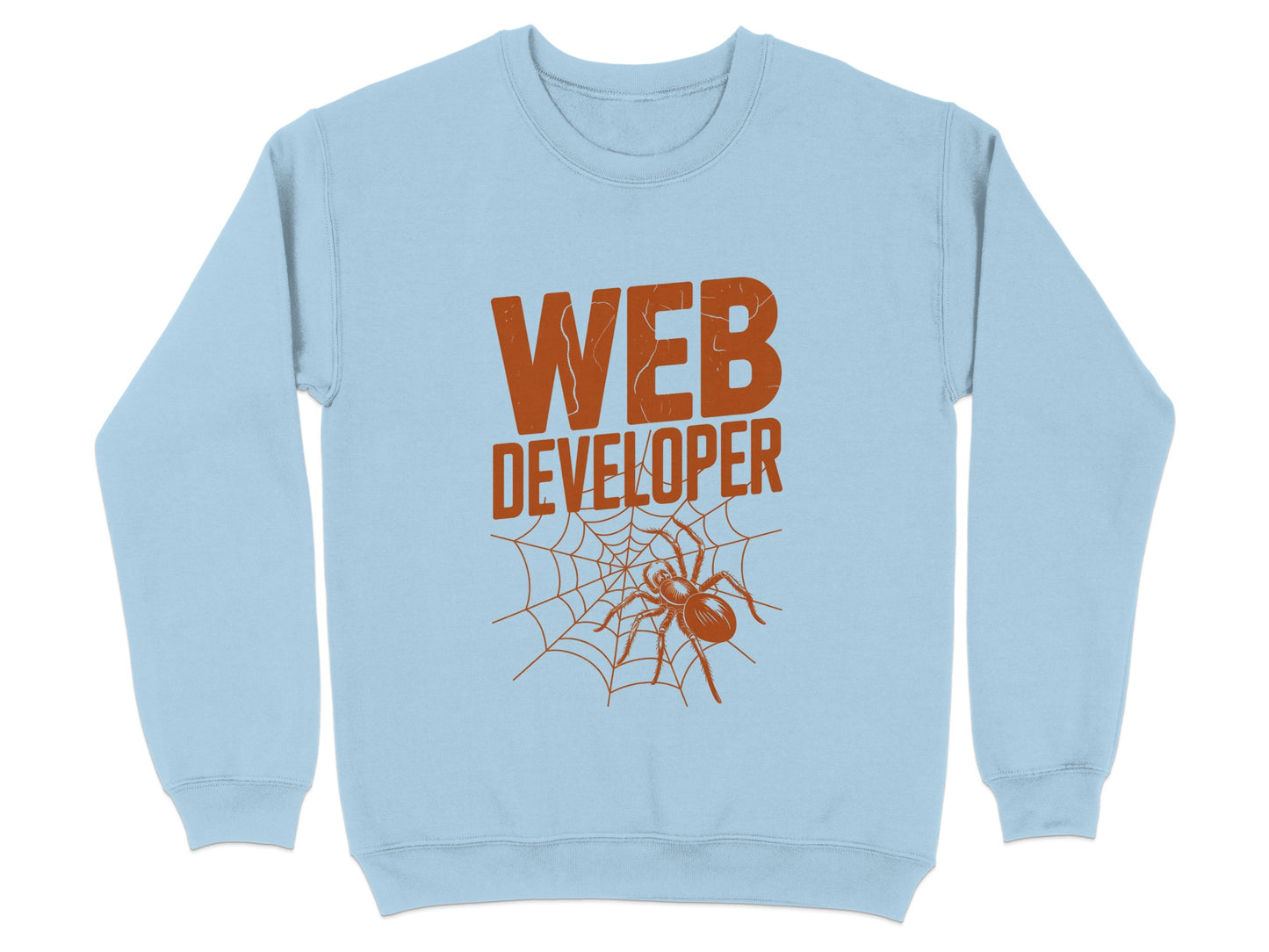 Web Developer with Spider Design Sweatshirt product