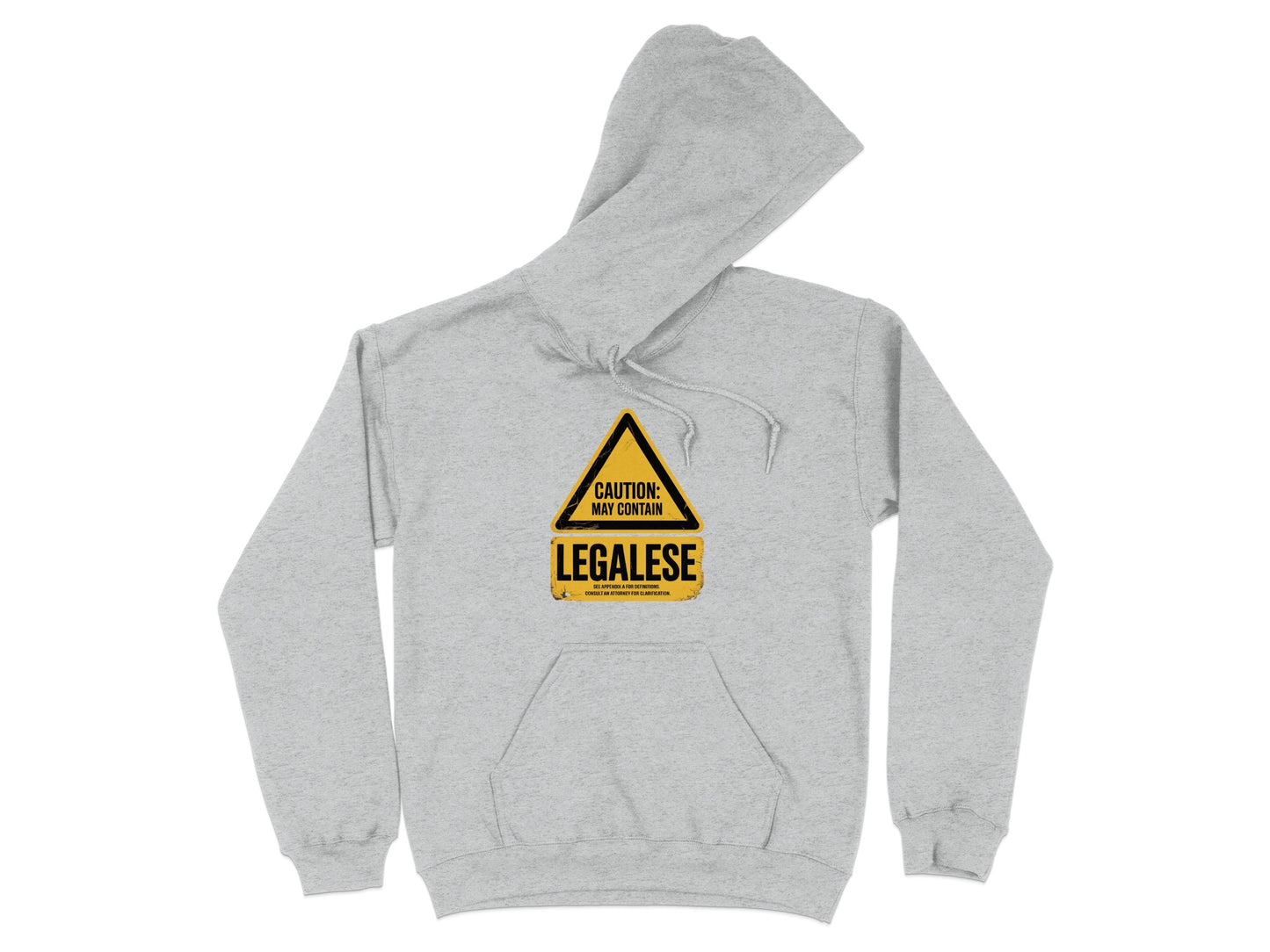 Caution May Contain Legalese Graphic Hoodie product type