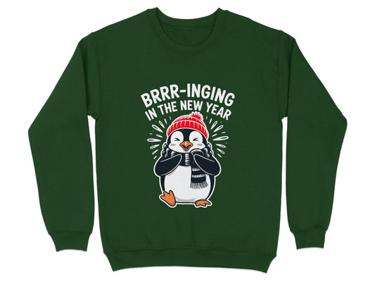 BRRR-inging In The New Year Penguin Sweatshirt product type