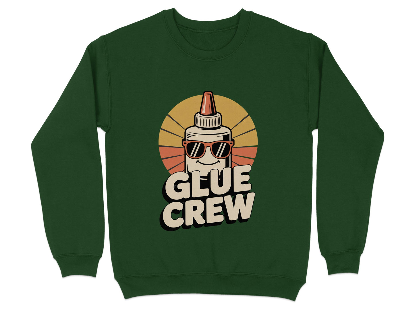 Glue Crew Graphic Sweatshirt Novelty Clothing product type