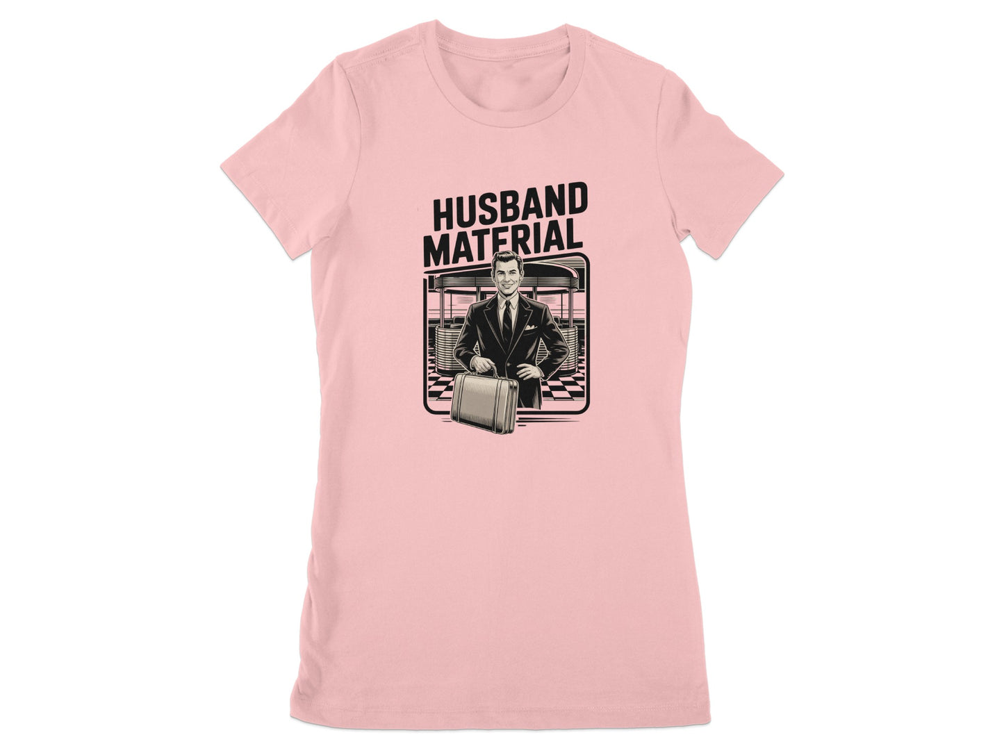 Husband Material Graphic Tee Shirt product type