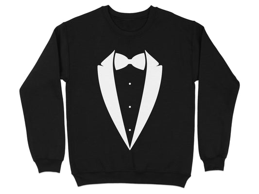 Elegant Tuxedo Graphic Design Sweater product type