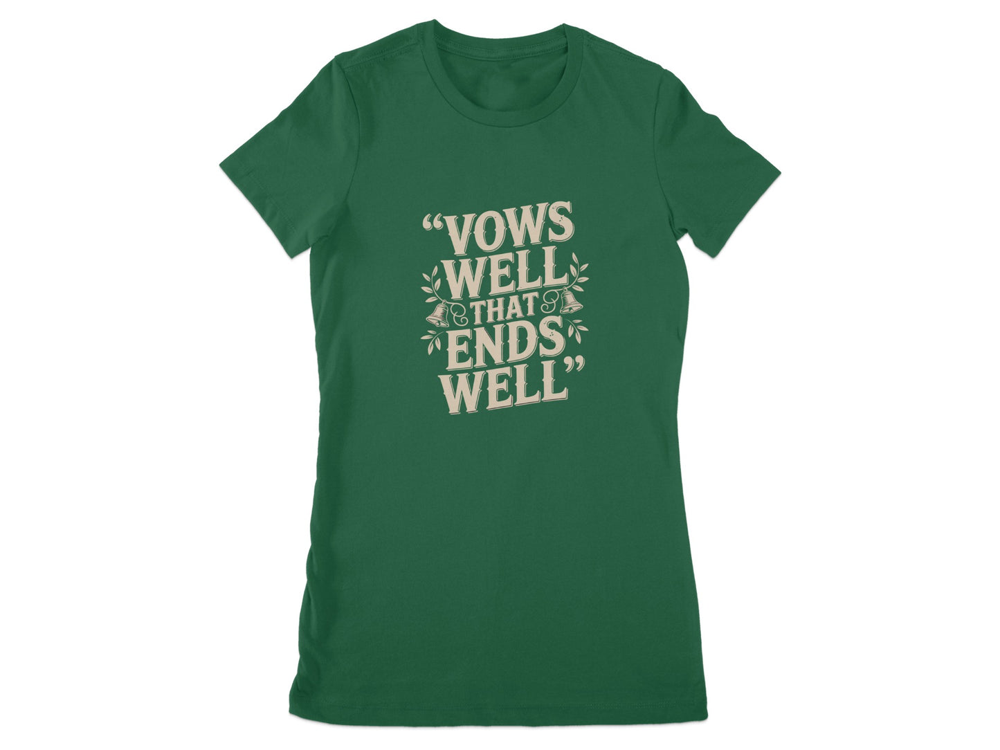 Vows Well That Ends Well Graphic Printed T-Shirt product